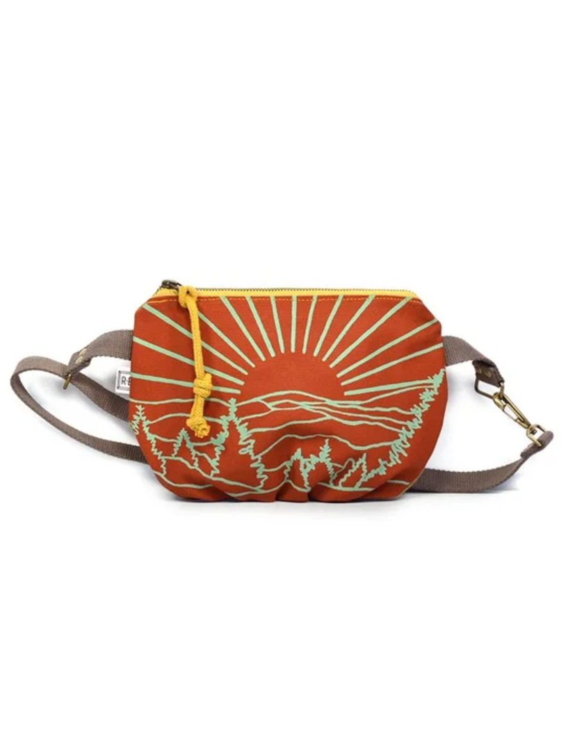 •FESTIVAL PACK - ROAN• waxed canvas fanny/crossbody