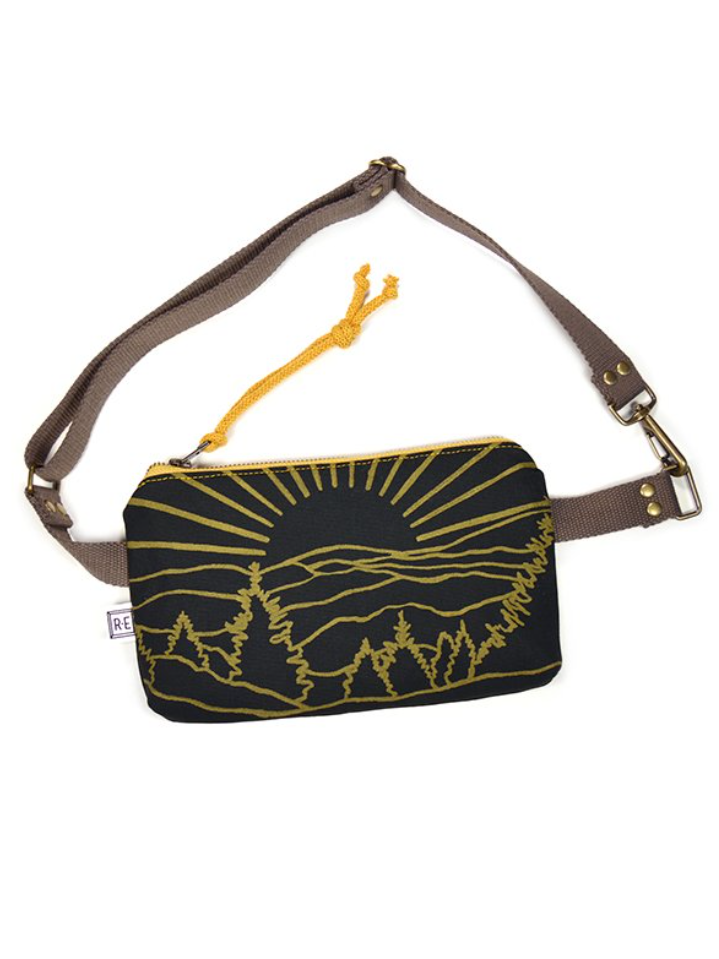 •MIDI PACK - ROAN• waxed canvas fanny/crossbody