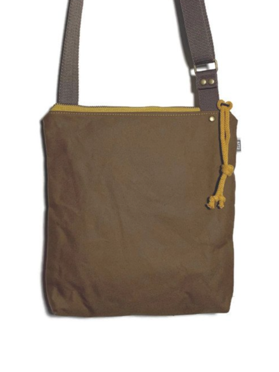 •WEEKDAYER - LUNA• waxed canvas crossbody