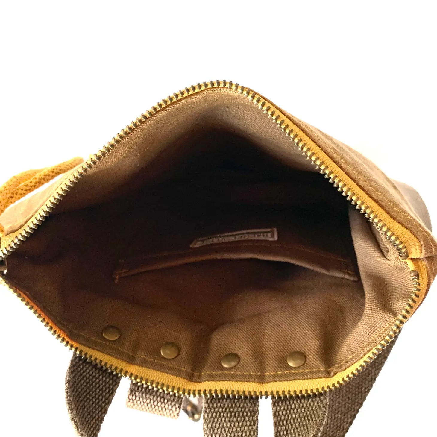 • ROAN • waxed canvas mini backpack