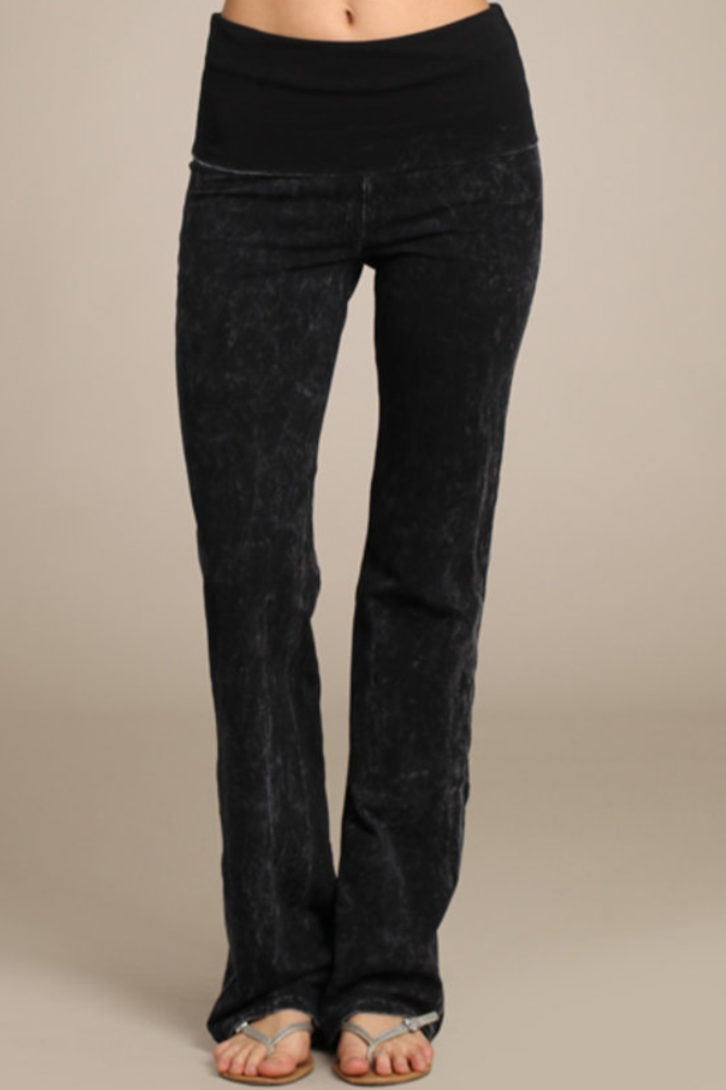 •BOWIE• cotton blend bootcut pants (USA)