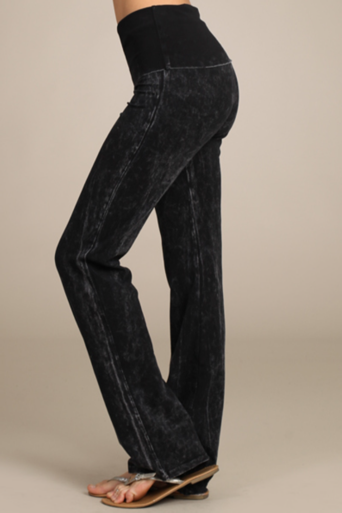 •BOWIE• cotton blend bootcut pants (USA)