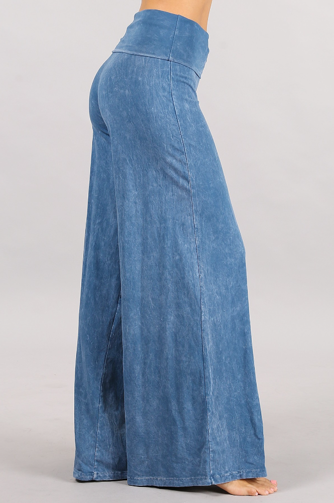 •BIANCA• cotton blend wide leg pants (USA)