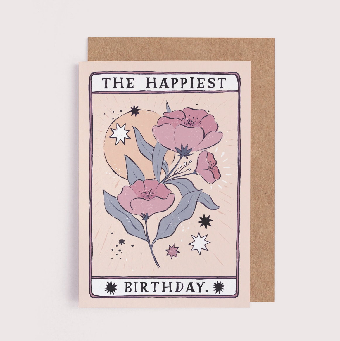 •TAROT FLOWER• birthday card