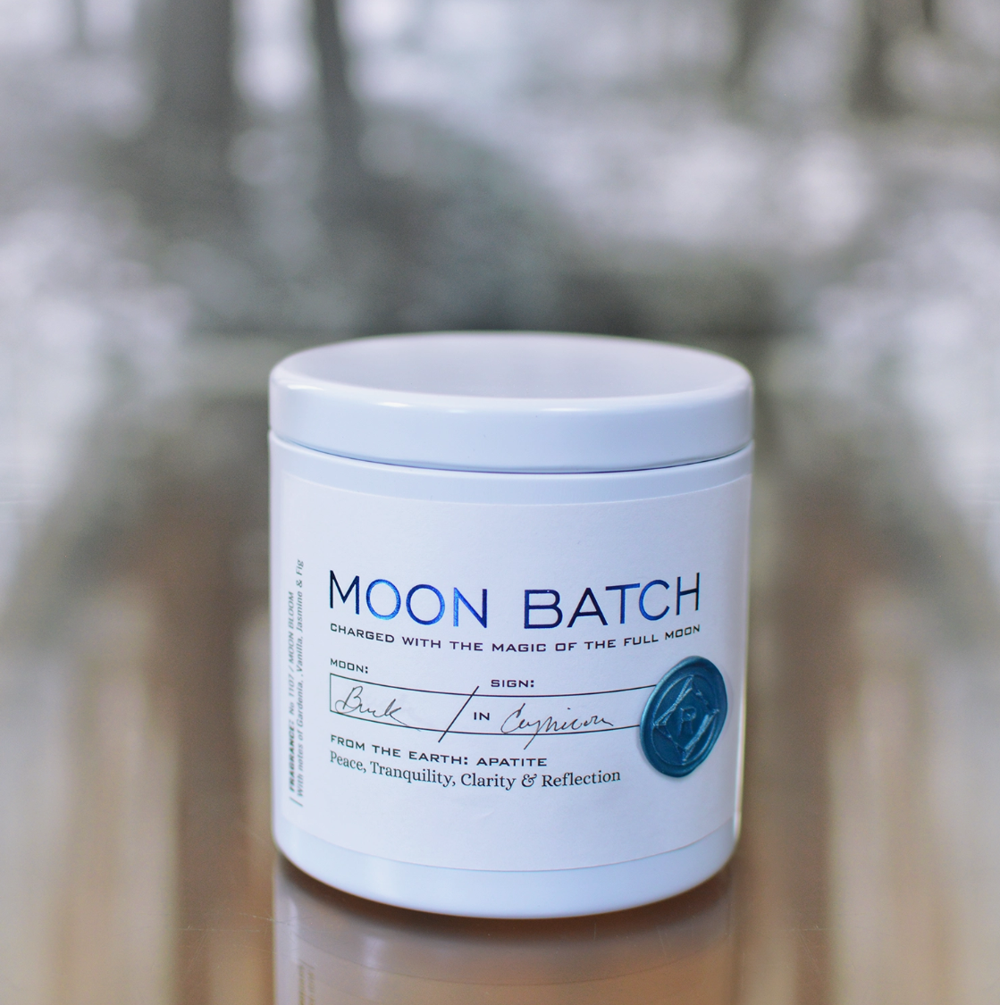 •MOON BLOOM• super blue moon batch crystal candle