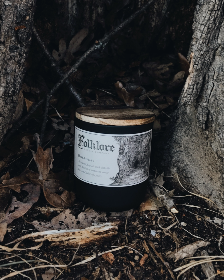 •HOLLOWAY• folklore candle