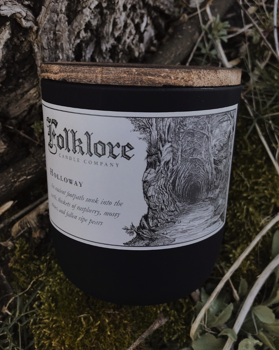 •HOLLOWAY• folklore candle