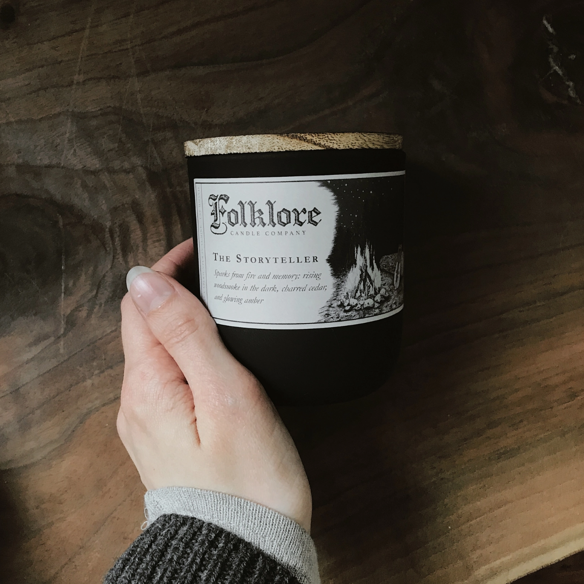 •HOLLOWAY• folklore candle