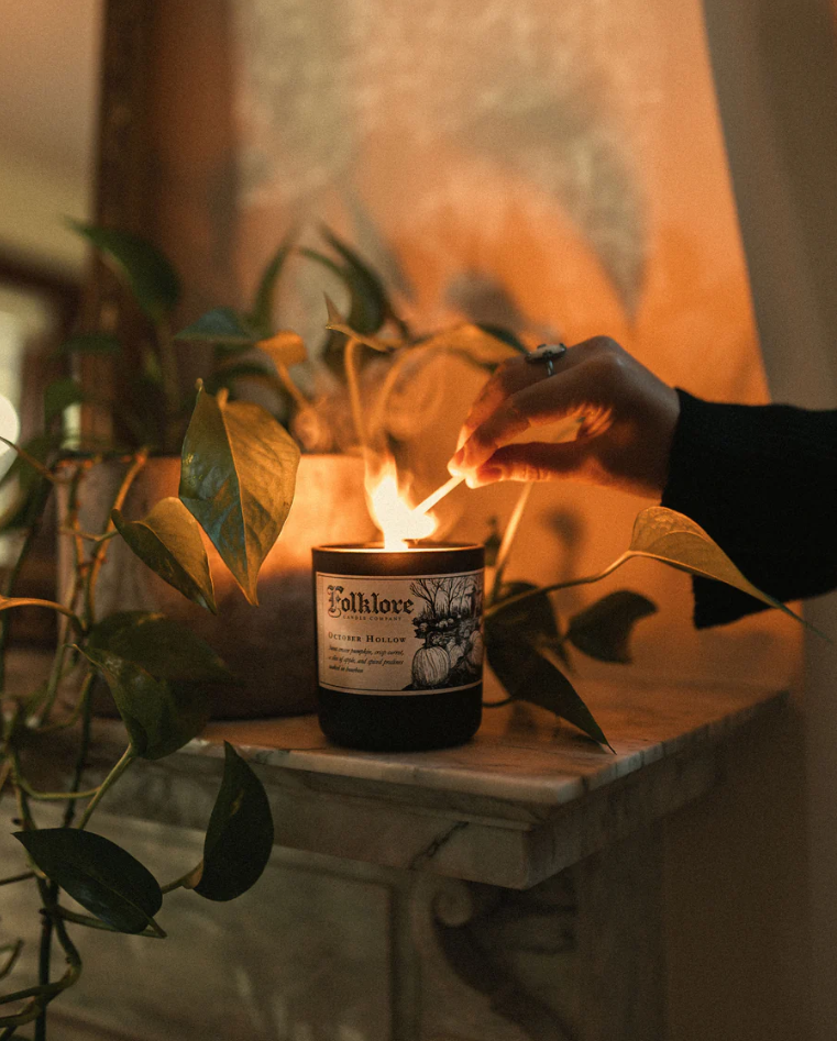 •HOLLOWAY• folklore candle