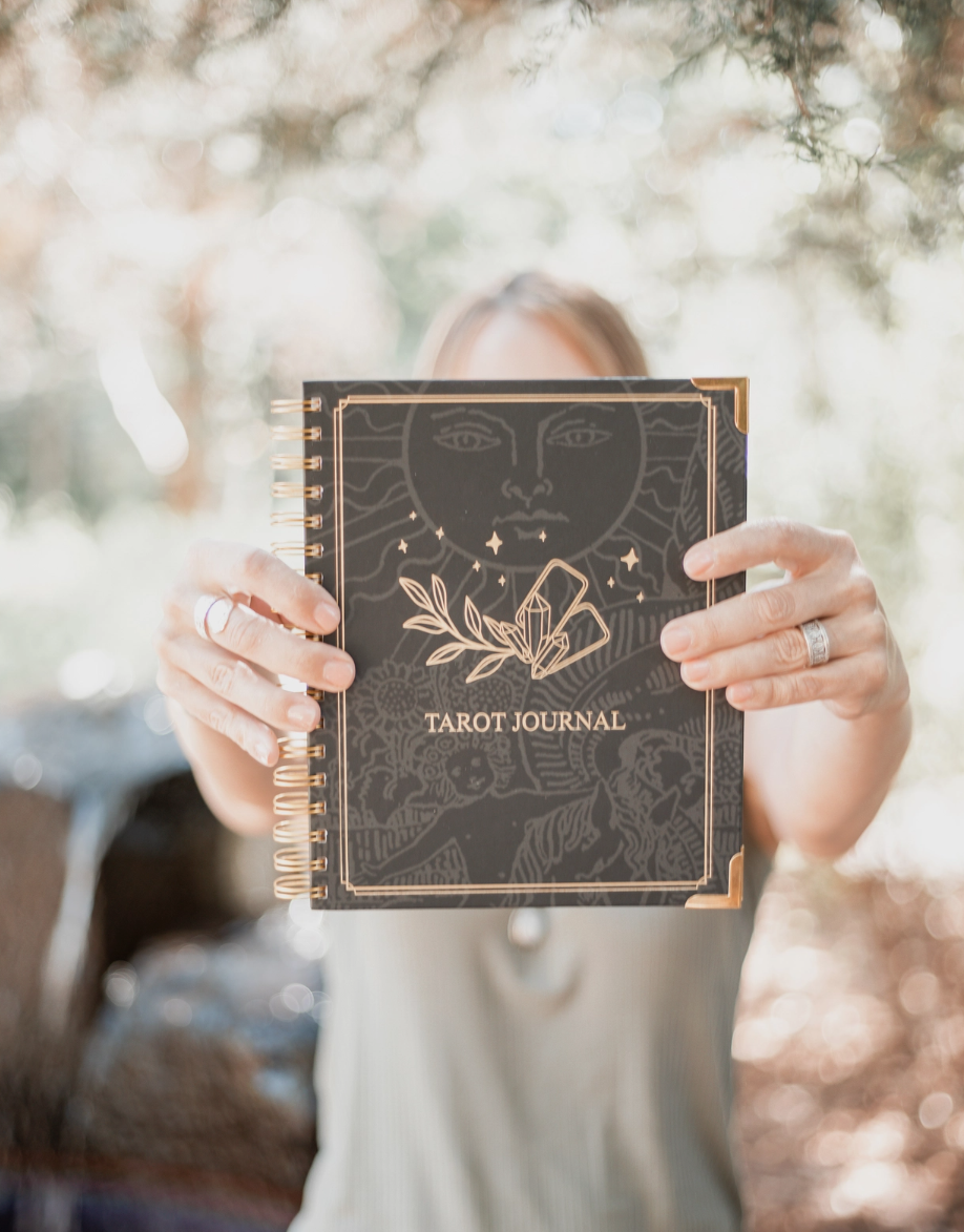 •A YEAR OF TAROT• undated journal