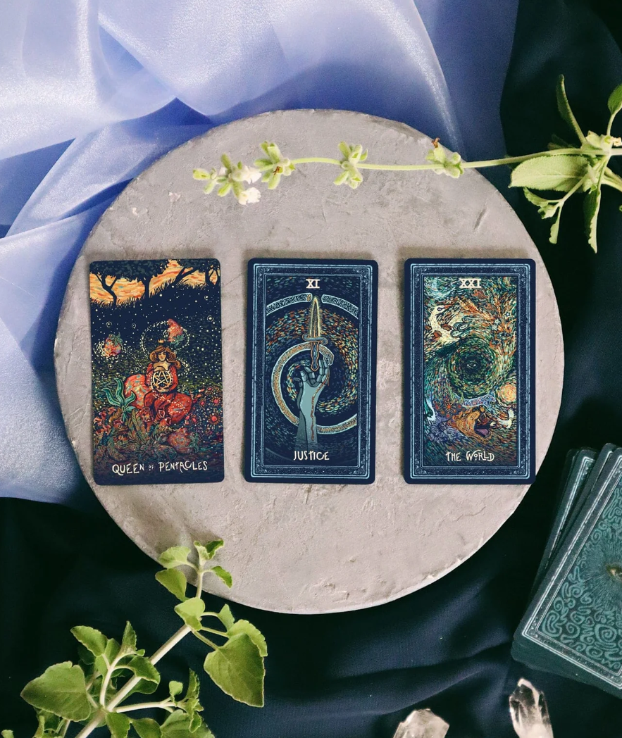 •PRISMA VISIONS• mini tarot deck