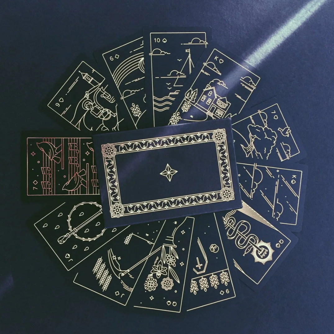 •GOLDEN THREAD• lenormand deck