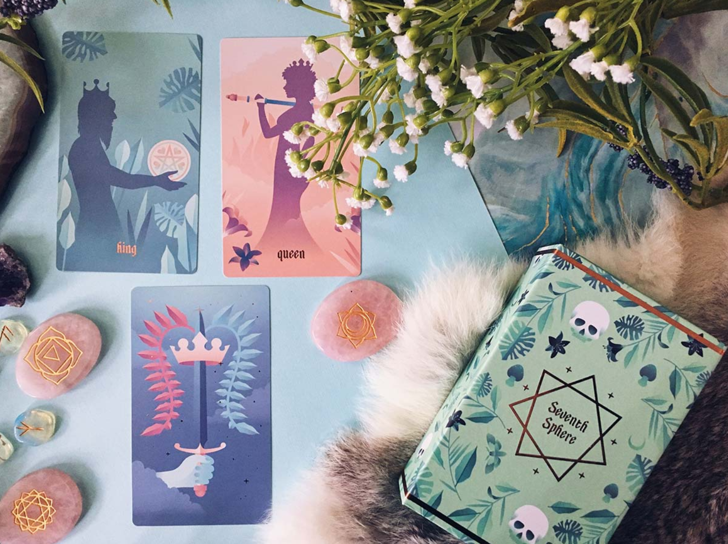 •SEVENTH SPHERE• tarot de marseille deck