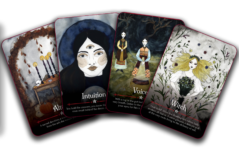 •SEASONS OF THE WITCH• samhain oracle deck