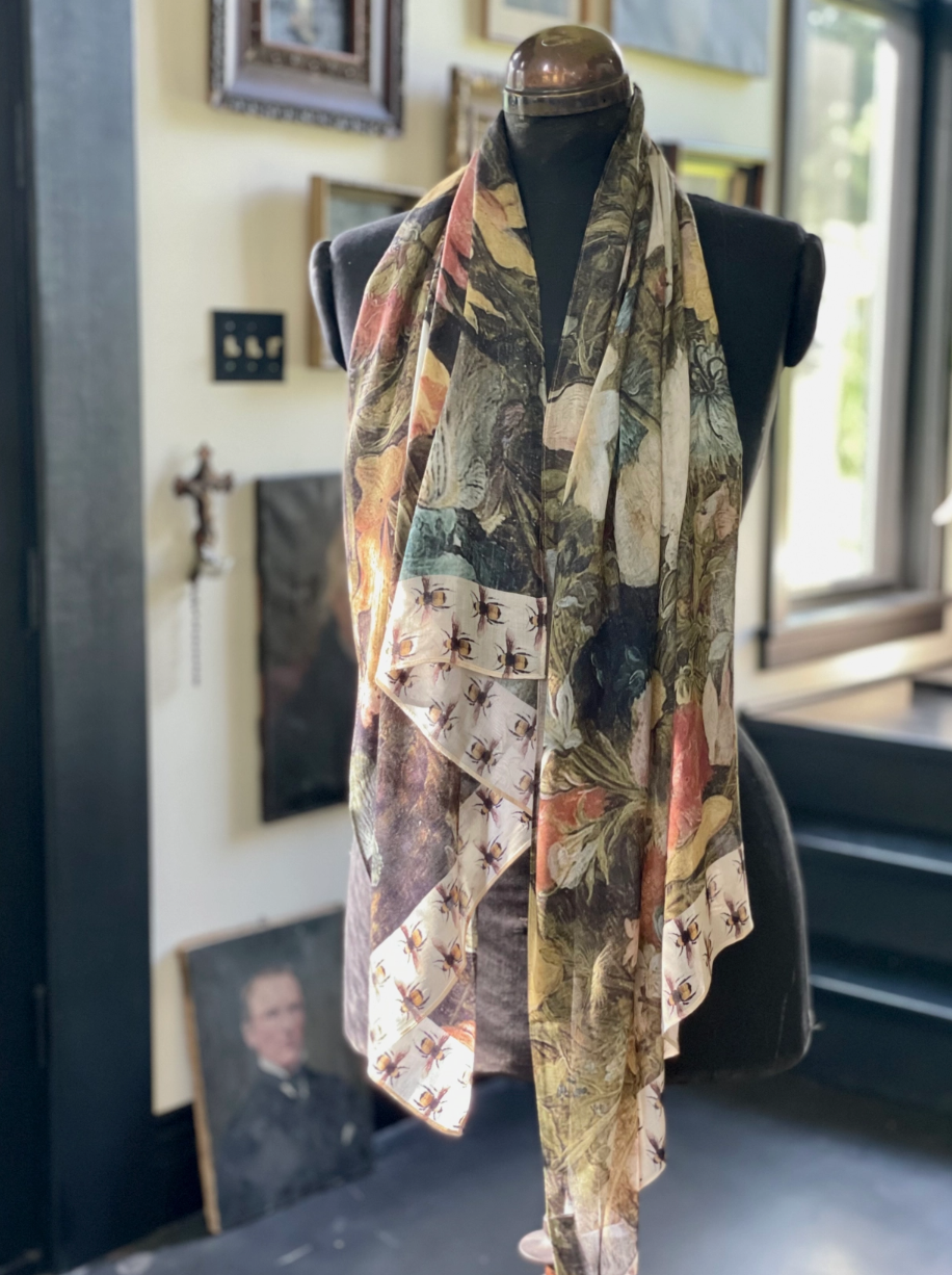 •I DREAM IN FLOWERS• bamboo scarf