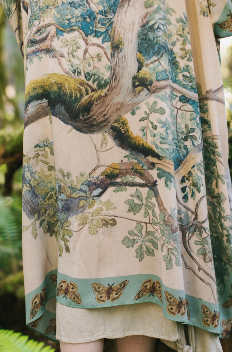 •EARTH & SKY• ruana style bamboo cardigan