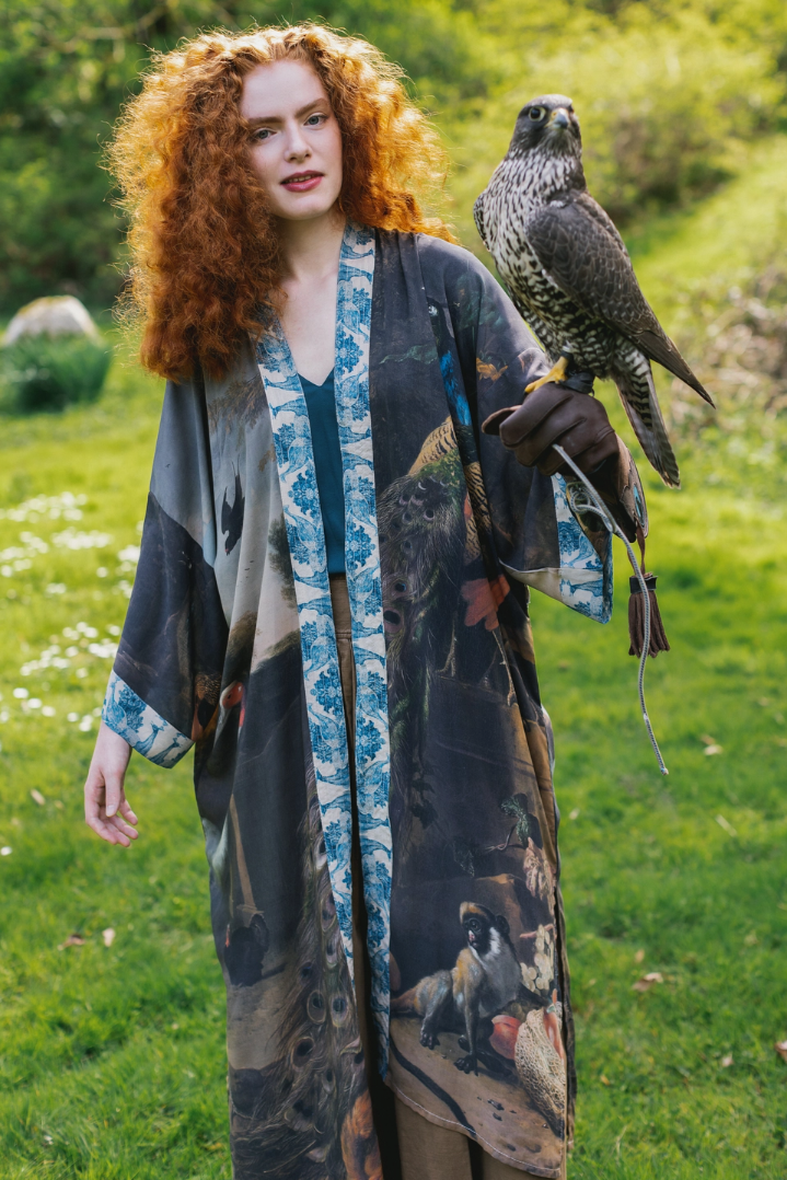 •WILD BEAUTY• duster style bamboo cardigan