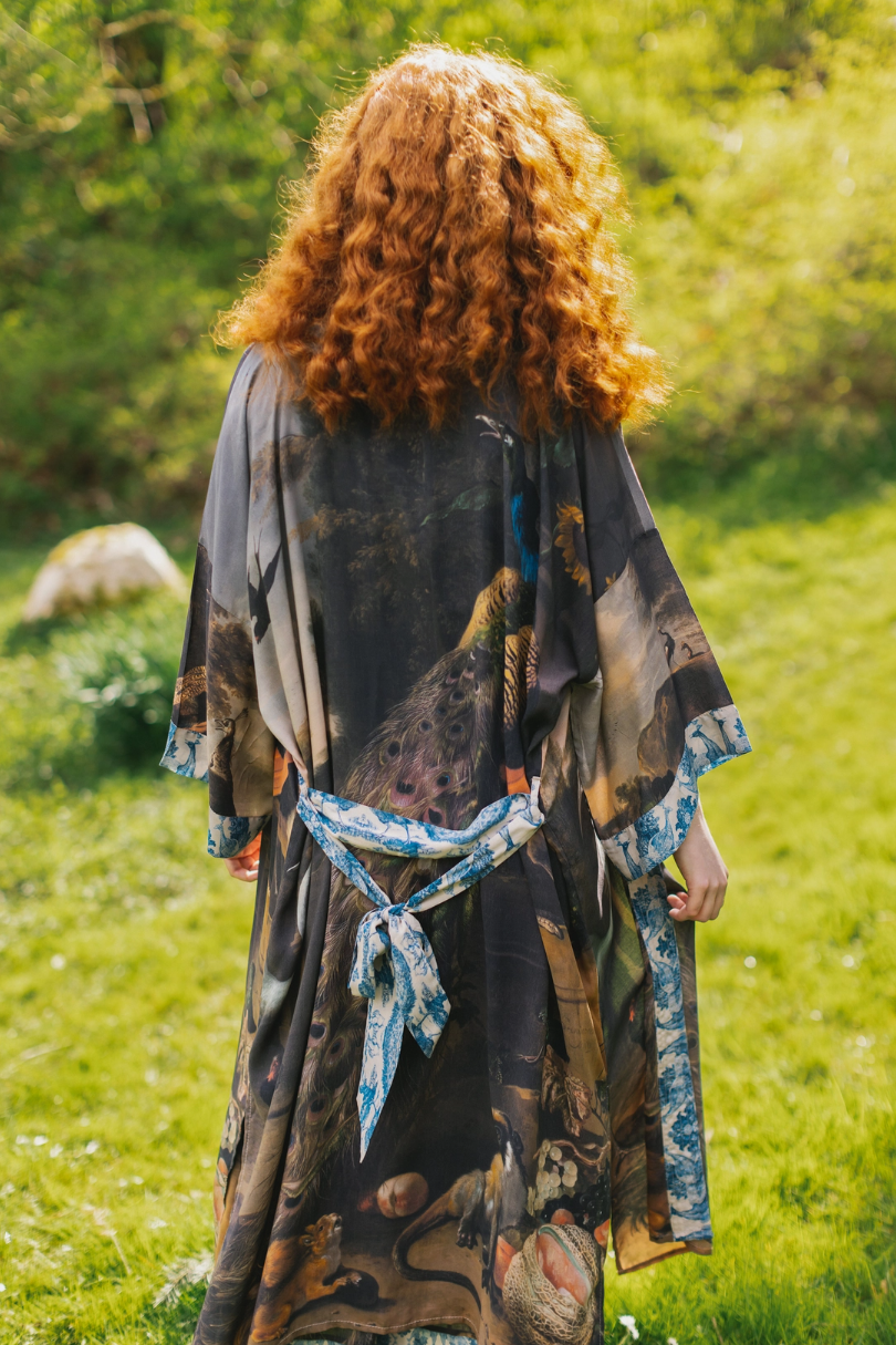 •WILD BEAUTY• duster style bamboo cardigan