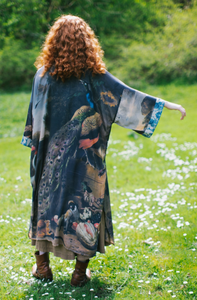 •WILD BEAUTY• duster style bamboo cardigan