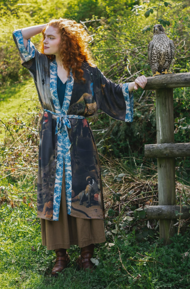 •WILD BEAUTY• duster style bamboo cardigan