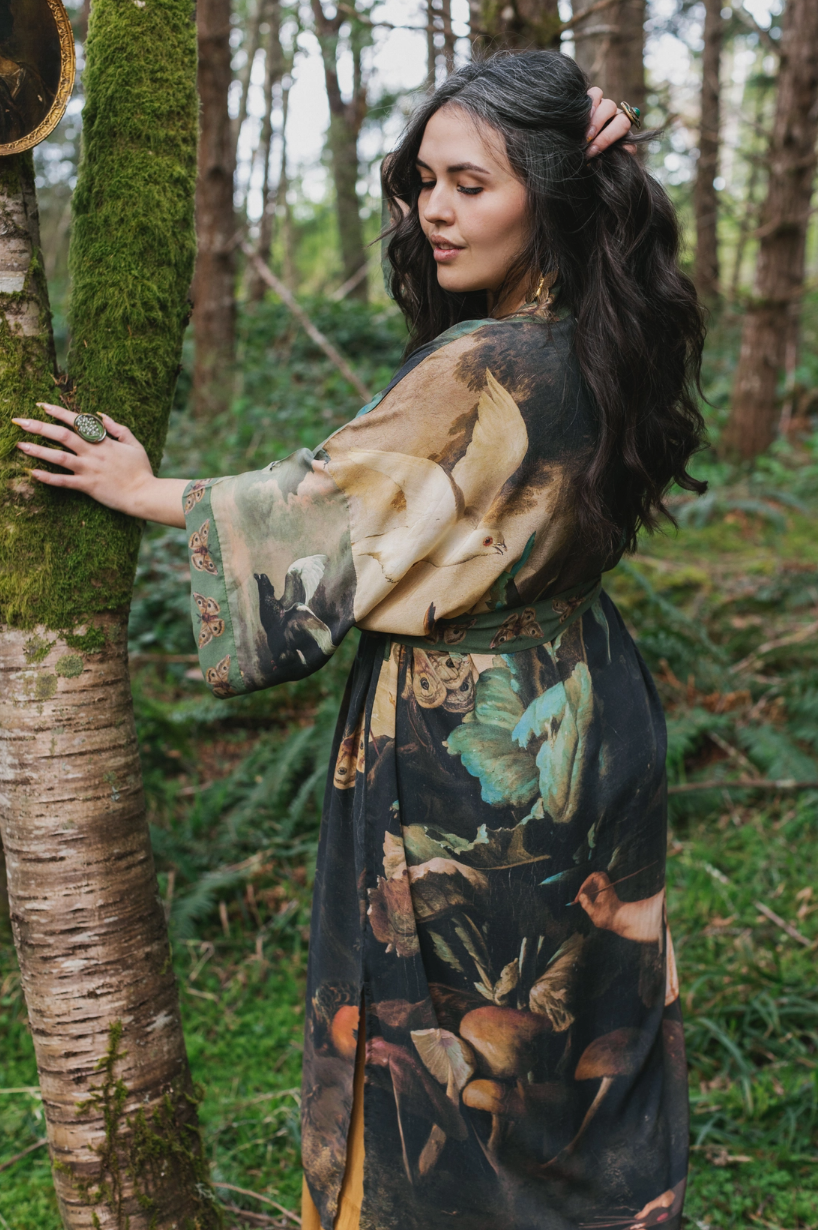•HEARTWORK• duster style bamboo cardigan