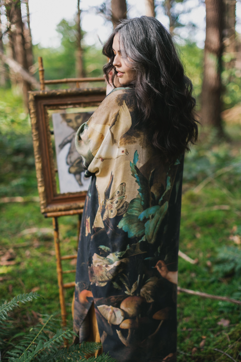 •HEARTWORK• duster style bamboo cardigan