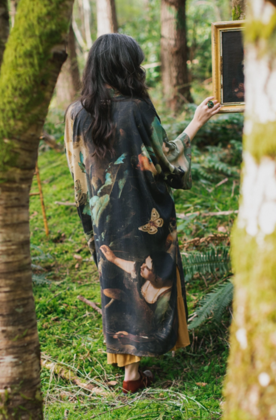•HEARTWORK• duster style bamboo cardigan
