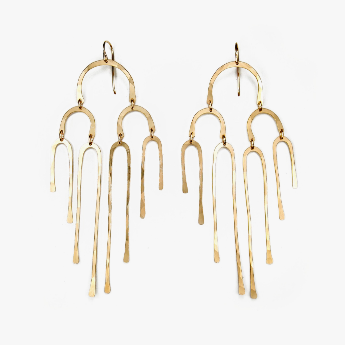 •LOLA• gold dangle earrings