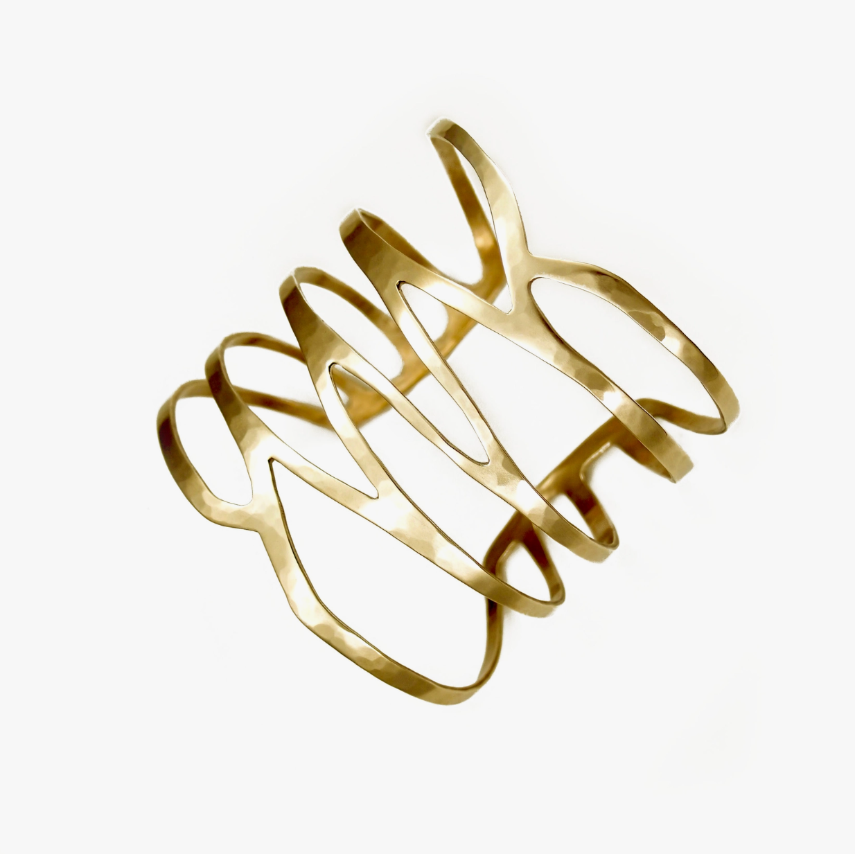 •RIVER• brass bracelet