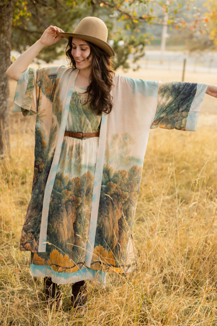 •AWAKENING• duster style bamboo cardigan