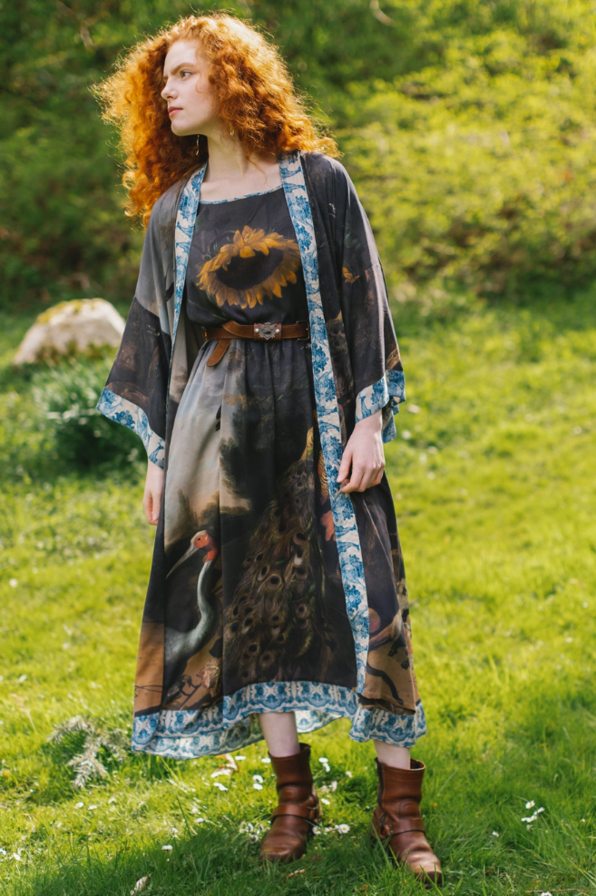 •WILD BEAUTY• duster style bamboo cardigan