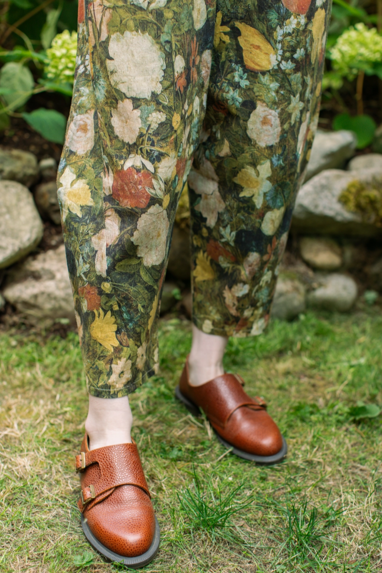 •I DREAM IN FLOWERS• linen/bamboo pants