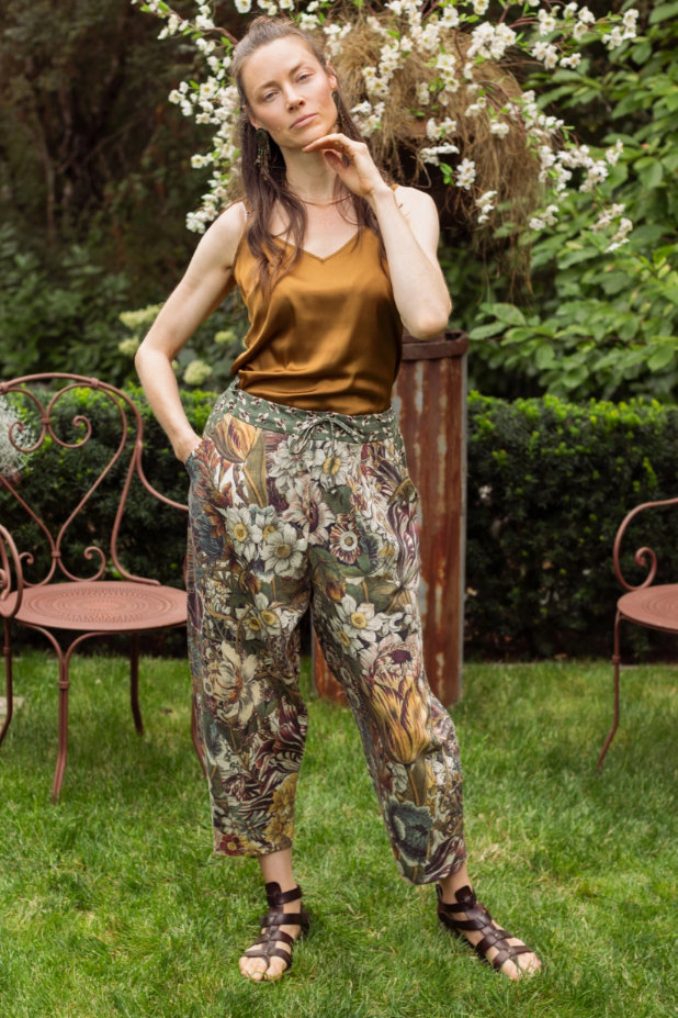 •LOVE GROWS WILD• linen/bamboo pants