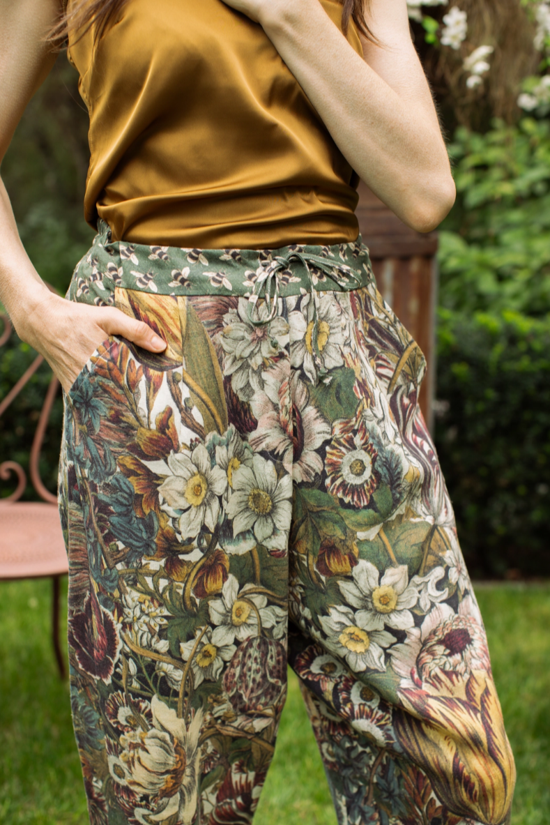 •LOVE GROWS WILD• linen/bamboo pants