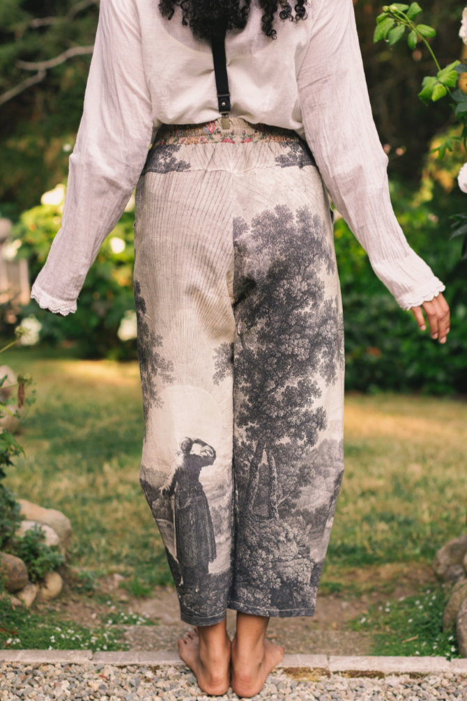 •STILL I RISE• linen/bamboo pants