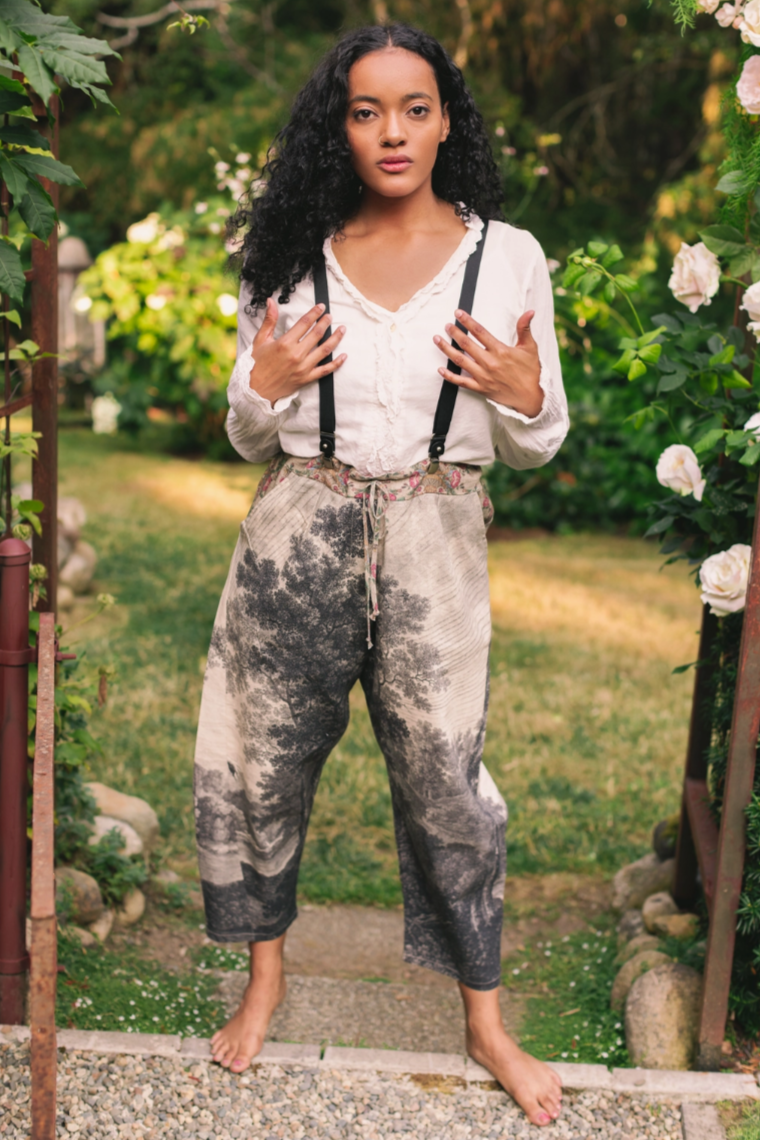 •STILL I RISE• linen/bamboo pants
