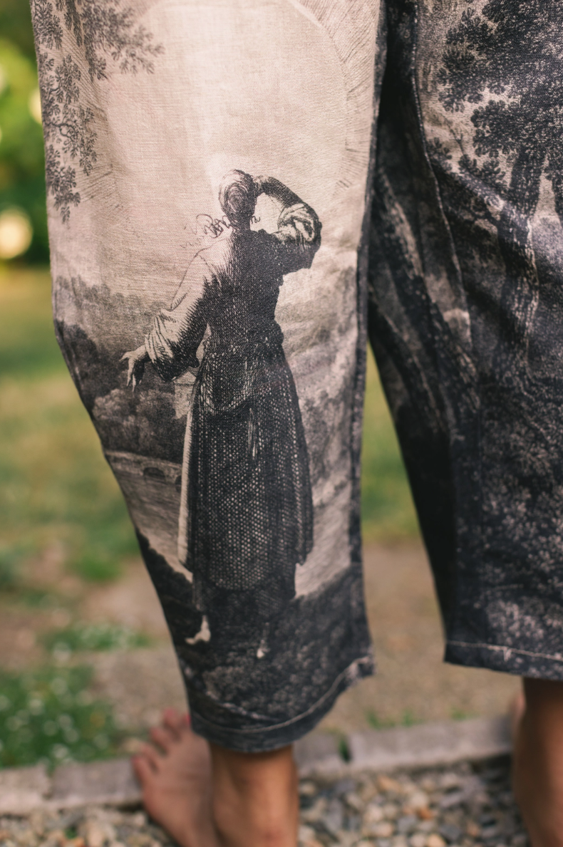 •STILL I RISE• linen/bamboo pants
