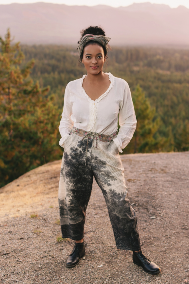 •STILL I RISE• linen/bamboo pants