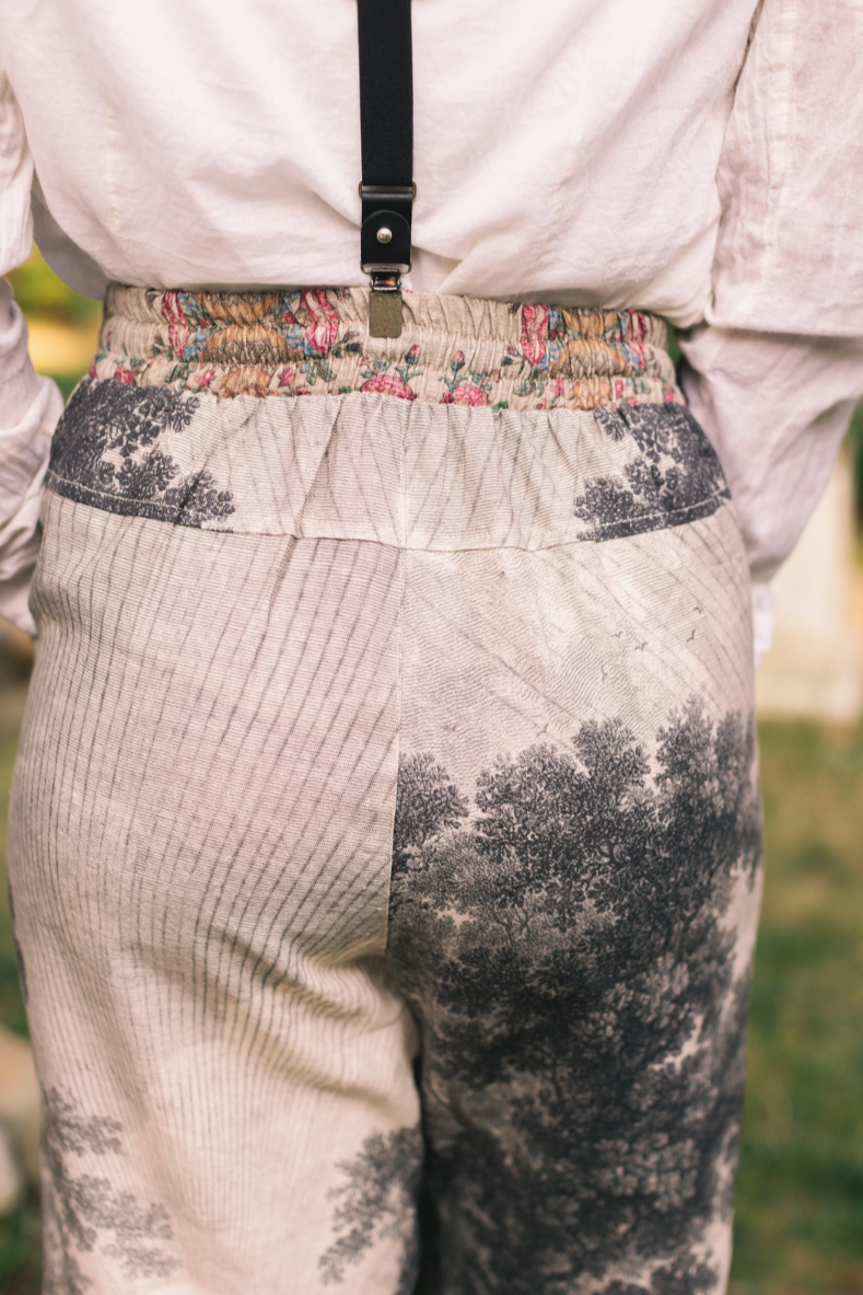 •STILL I RISE• linen/bamboo pants