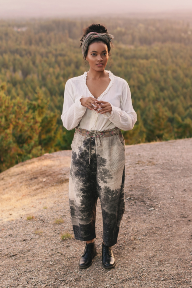 •STILL I RISE• linen/bamboo pants