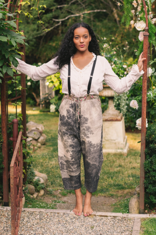 •STILL I RISE• linen/bamboo pants