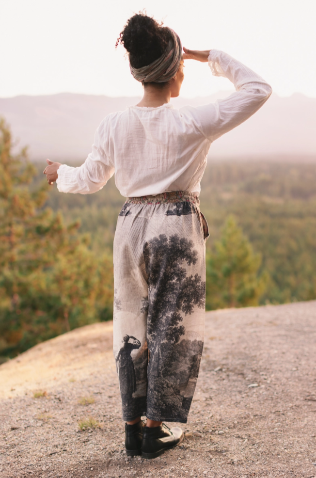 •STILL I RISE• linen/bamboo pants