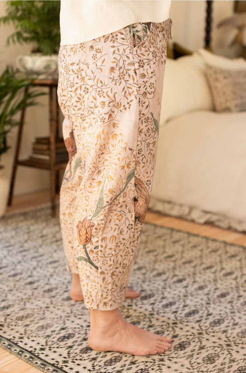 •FOLKLORE• linen/bamboo pants