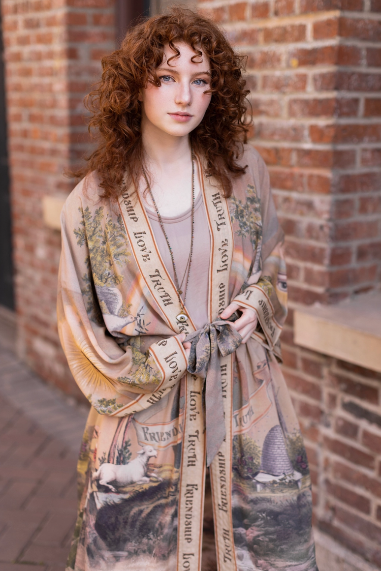•FRIENDSHIP, LOVE, & TRUTH• duster style bamboo cardigan
