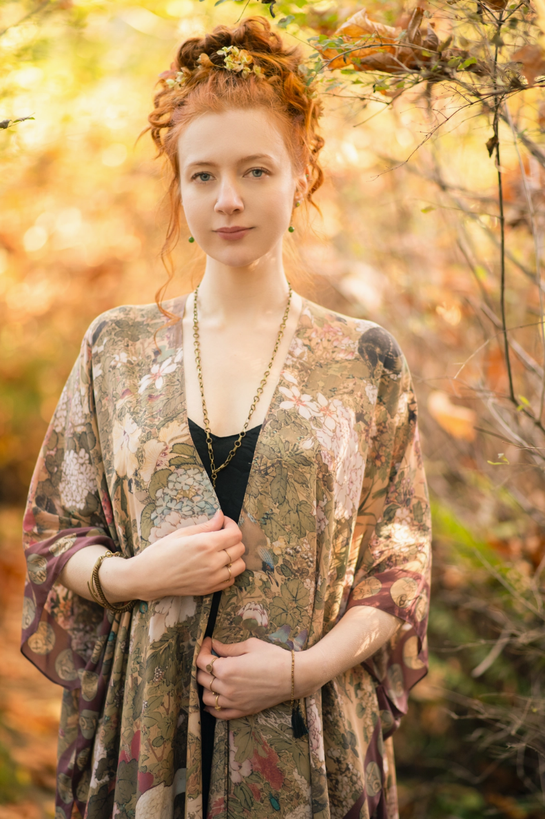 •DREAMWEAVER• ruana style bamboo cardigan