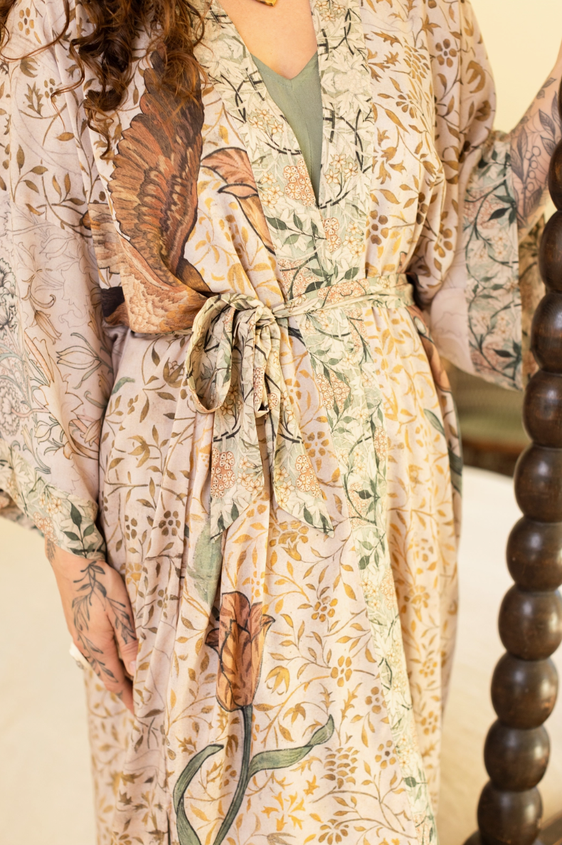 •FOLKLORE• duster style bamboo cardigan