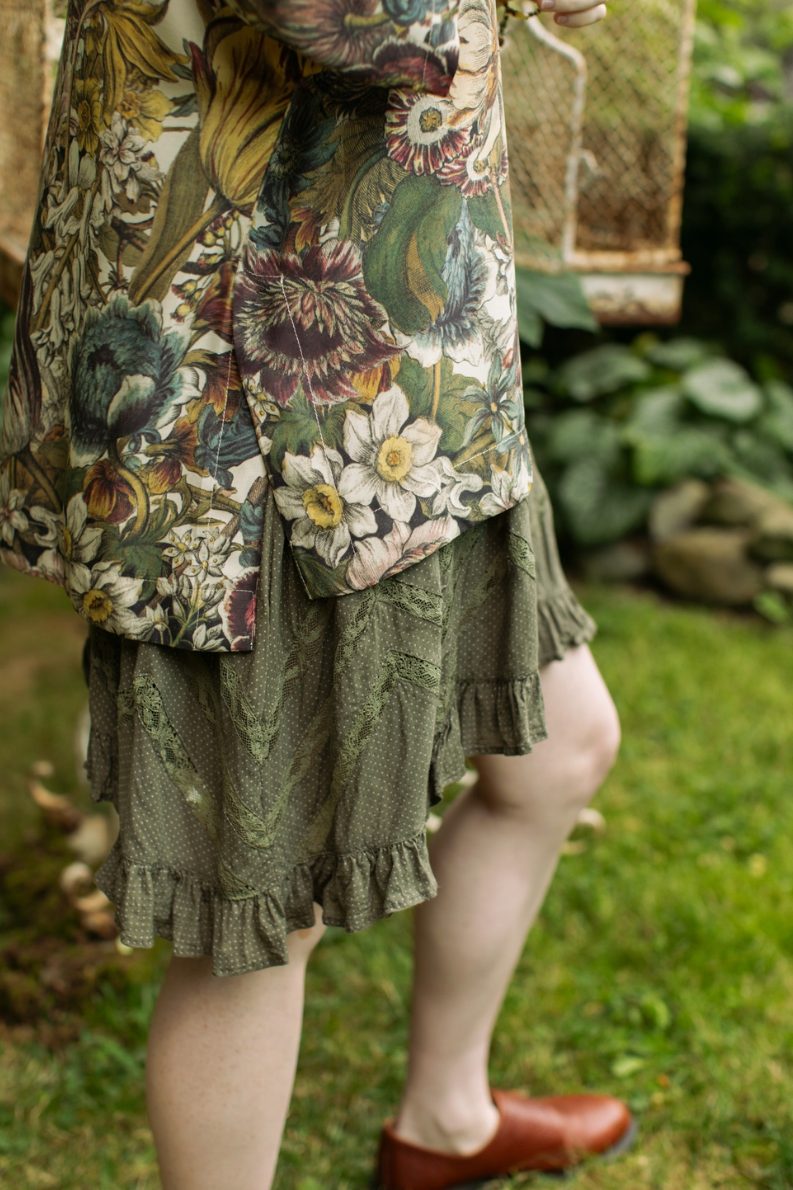 •LOVE GROWS WILD• bamboo tunic tee