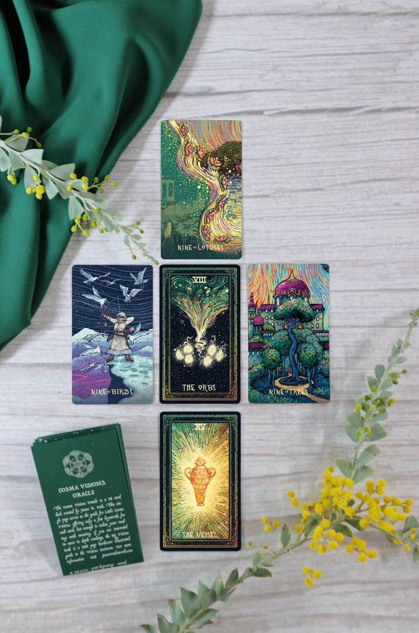 •COSMA VISIONS• mini oracle deck