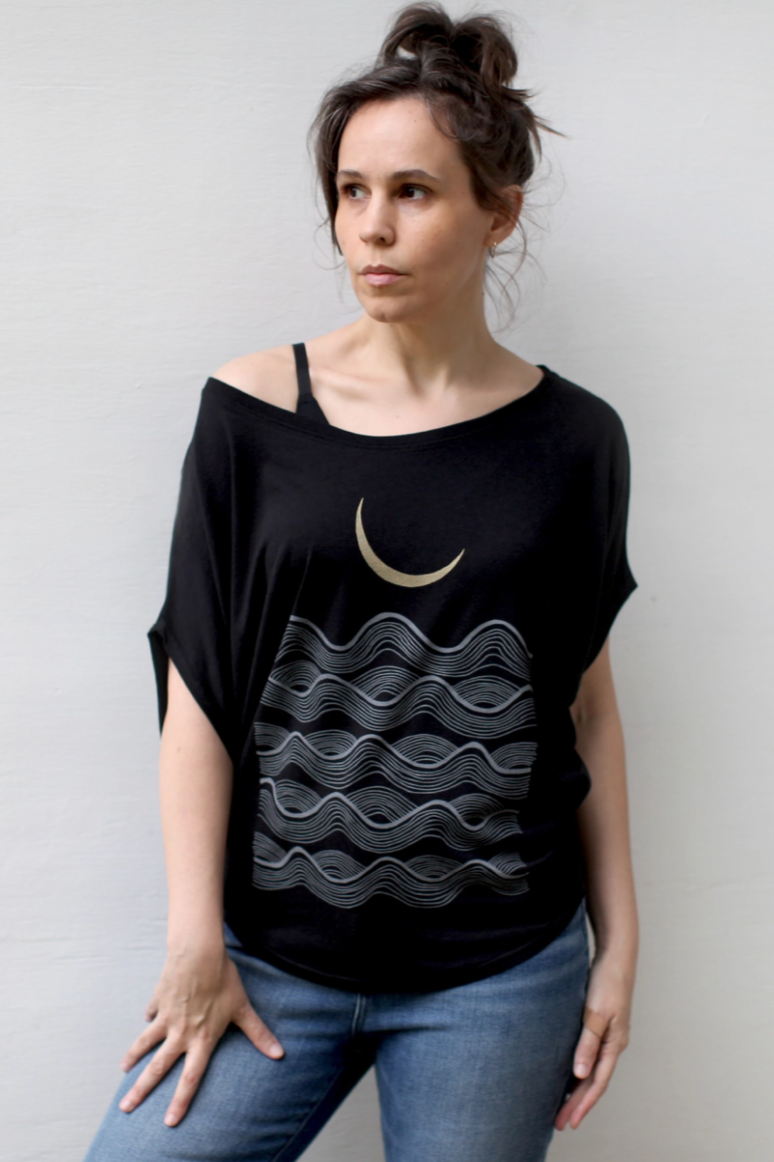 •FATHOMS• bamboo blend dolman tee