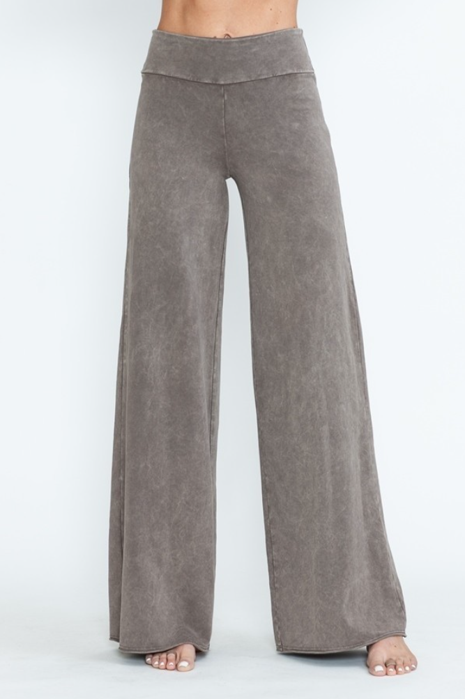 •RICHIE• cotton blend wide leg pants (USA)